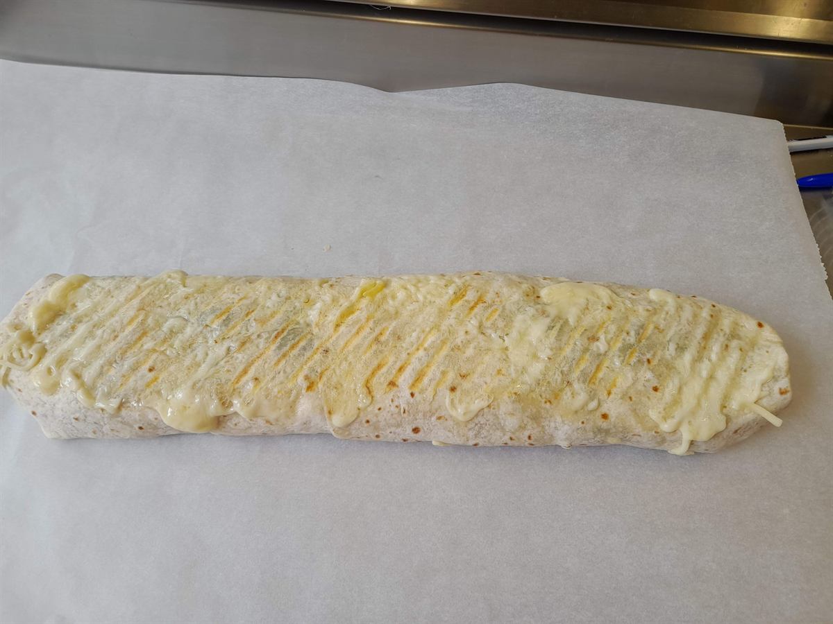 Galette au fromage grillée