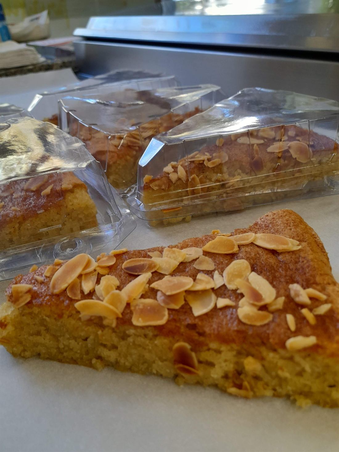 Gâteau aux amandes effilées